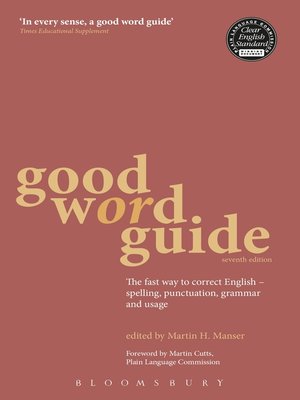 cover image of Good Word Guide